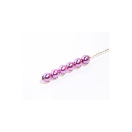 Ronde nacrée 3mm VIOLET x150  - 1