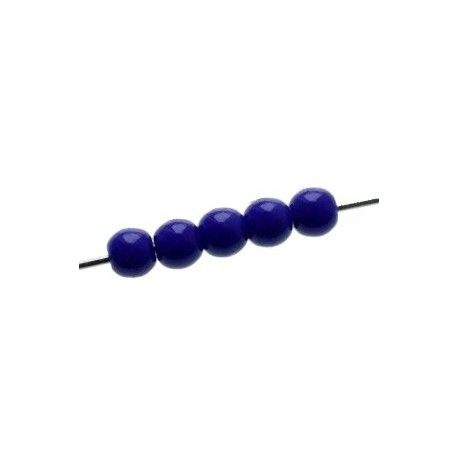 Ronde 4mm LAPIS OPAQUE x50  - 1