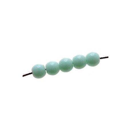 Ronde 5mm MINT OPAQUE x50  - 1
