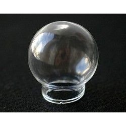 Boules verre à garnir 25mm
