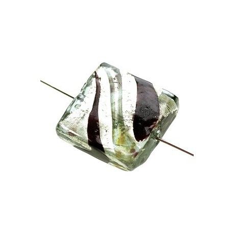 Carré lunaire feuille d'argent carré 20mm ép 6.5m JET  - 1