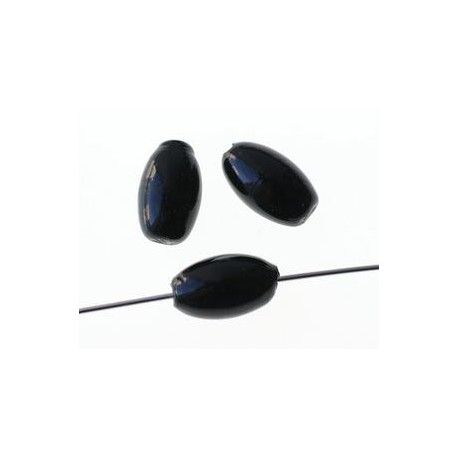 Olive 13x7mm NOIR x5  - 1