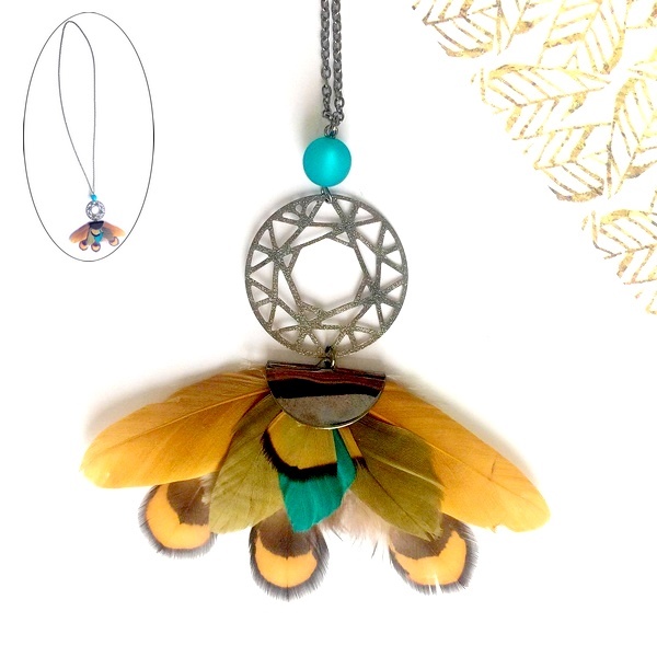 Collier plumes