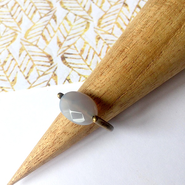 Bague pierre semi-précieuse