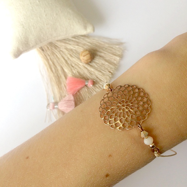 Bracelet rosace