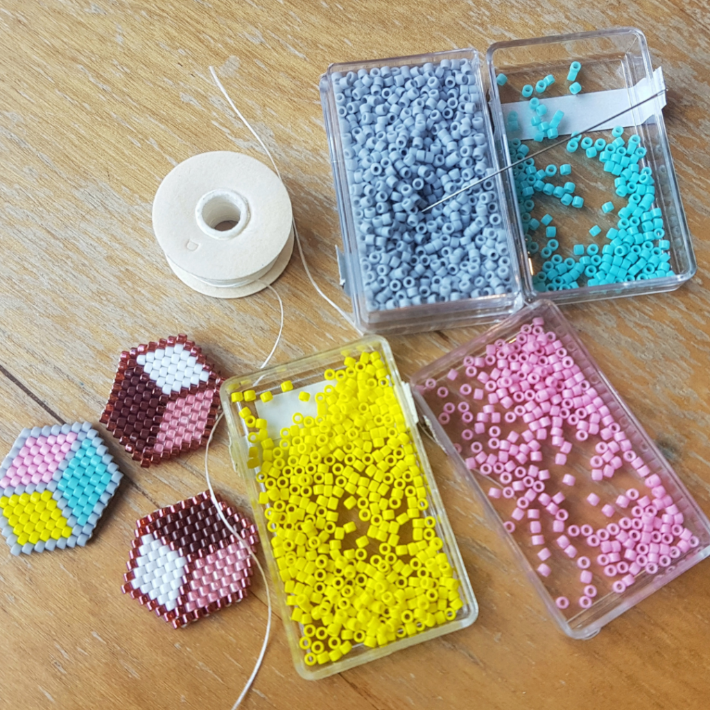 Tissage Brick stitch