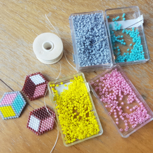 Tissage Brick stitch