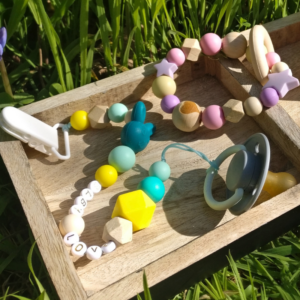 perles silicone bébé